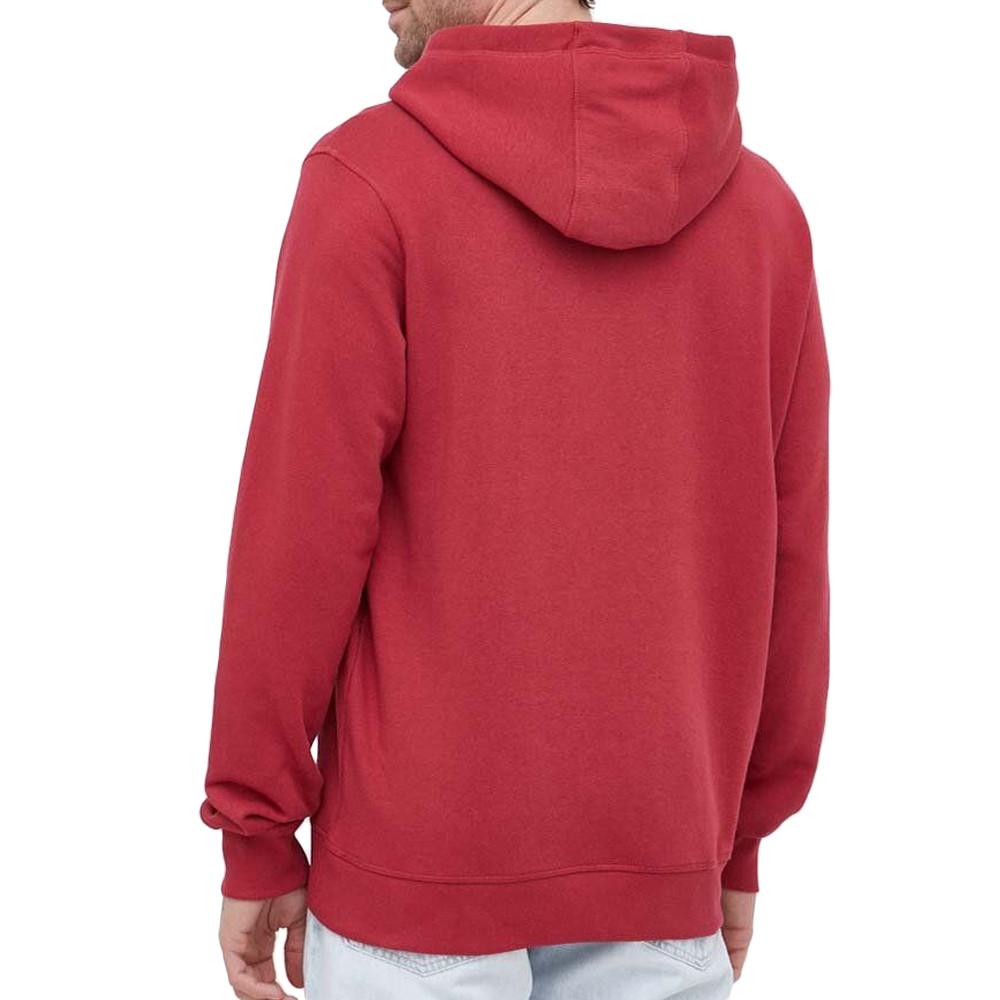 Sudadera con capucha Guess Embro Roja, Hombre ver 2