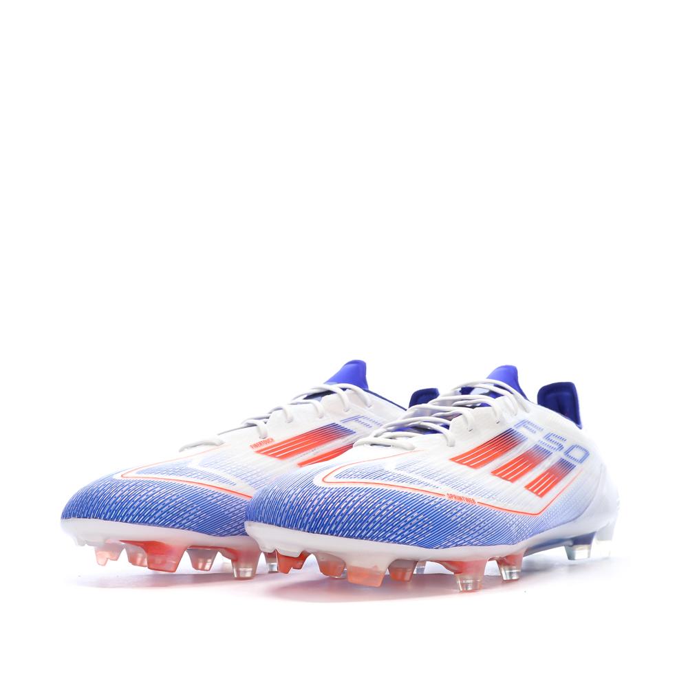 Chaussures de Football Blanc Mixte Adidas F50 Elite Fg vue 6