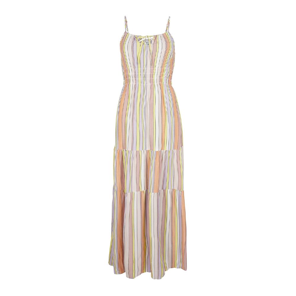 O'Neill Quorra Maxi Women's Yellow/Mauve Maxi Dress affordable