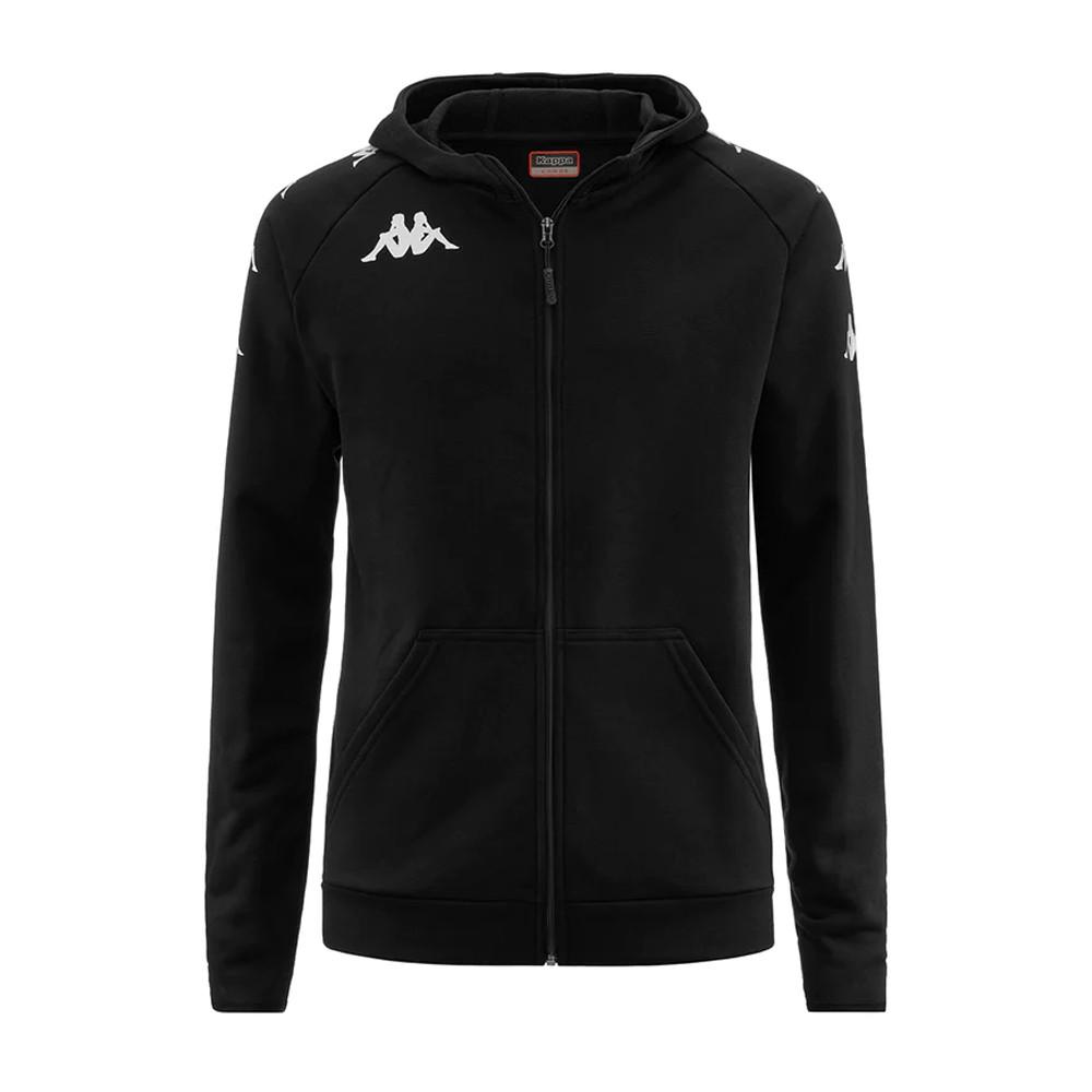 Kappa Divieto Men's Black Zip Sweat Top affordable