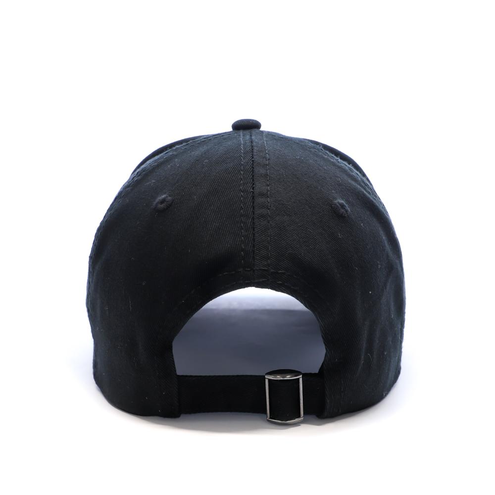 Einfarbige schwarze Herren-Kappe von Pierre Cardin LOG Ansicht 3