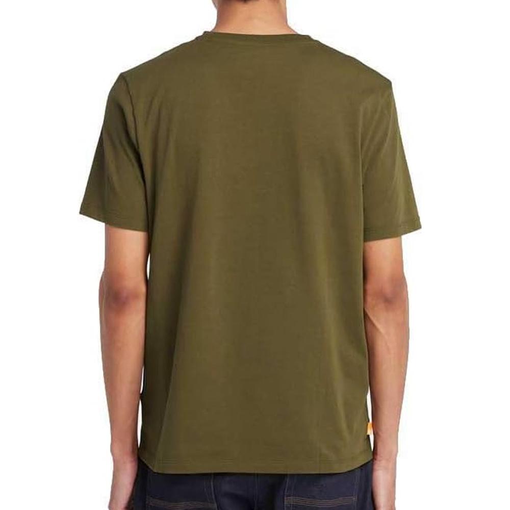 Timberland Men's Khaki T-Shirt TB0A2 Photo of the Espace des Marques %store% store - view of %key%