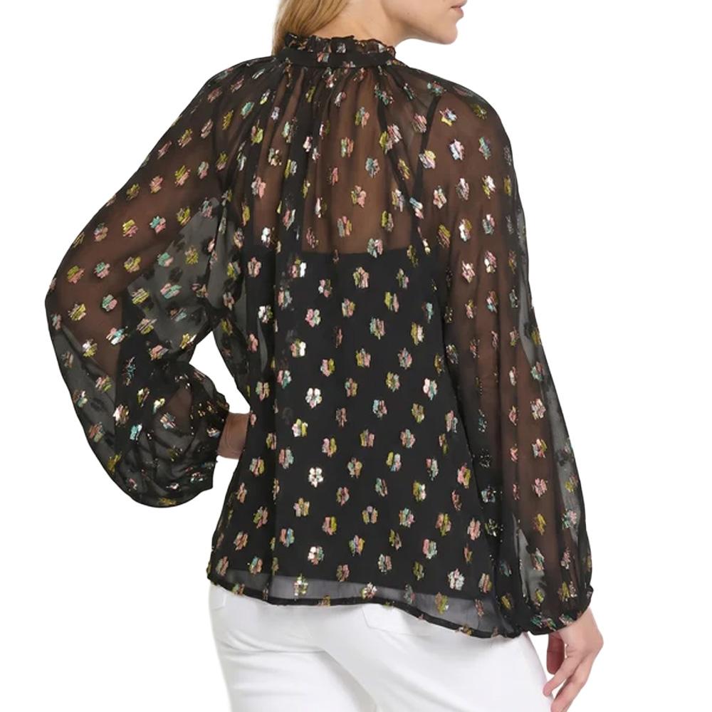 Blouse Noir Femme An'ge Louise vue 2