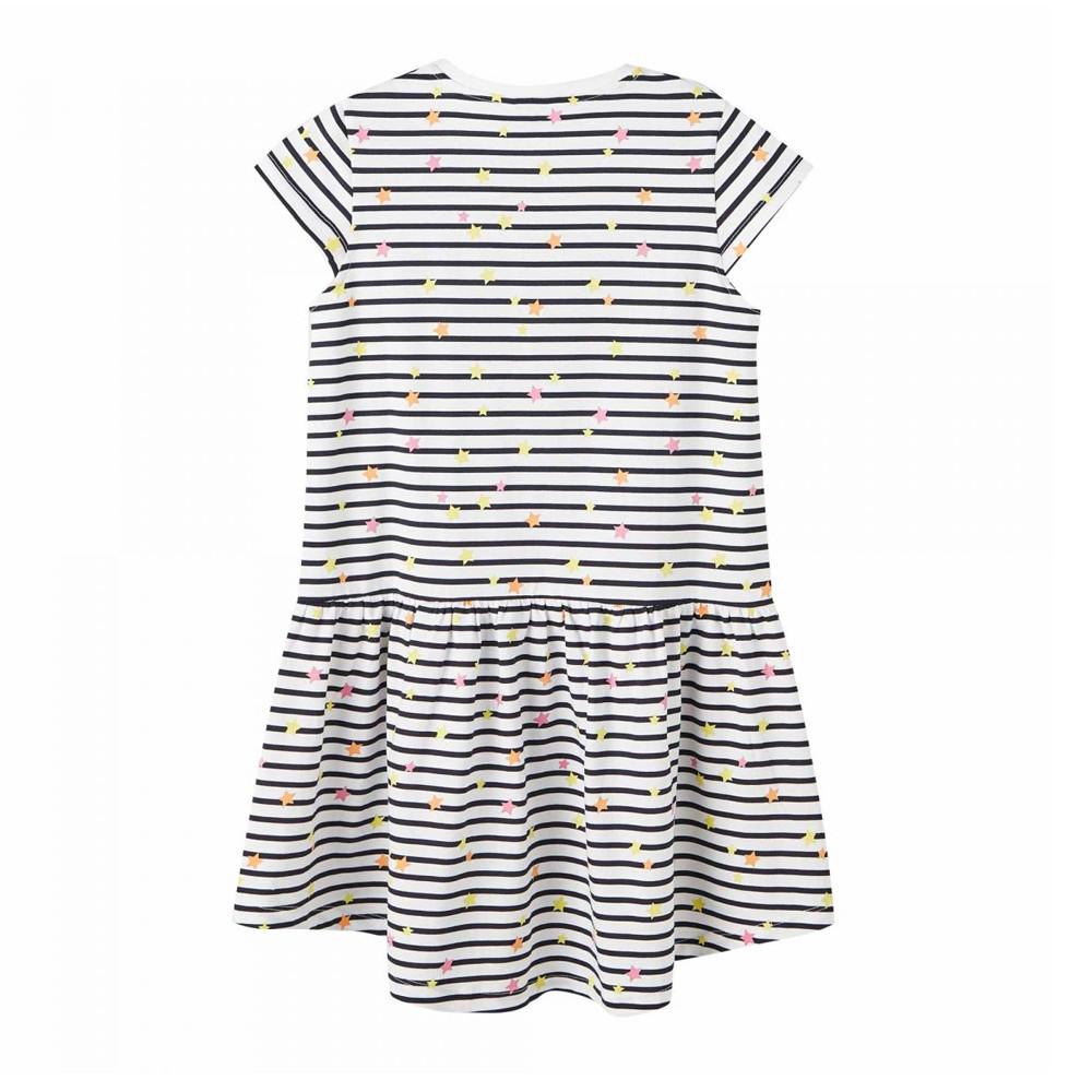 Girl's white striped dress Name it Frida Photo of the Espace des Marques %store% store - view of %key%