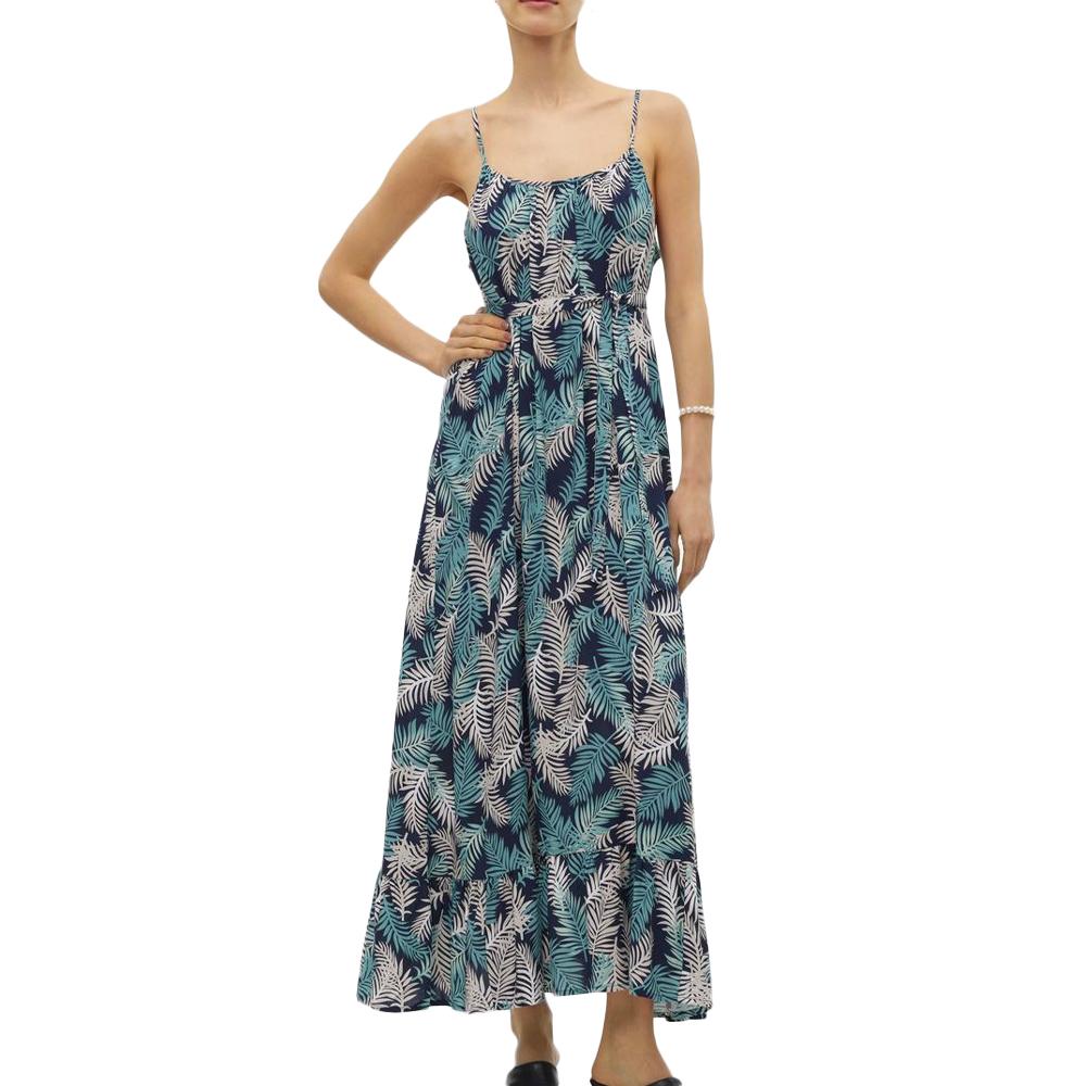 Women's navy patterned dress Vero Moda Easy Joy affordable