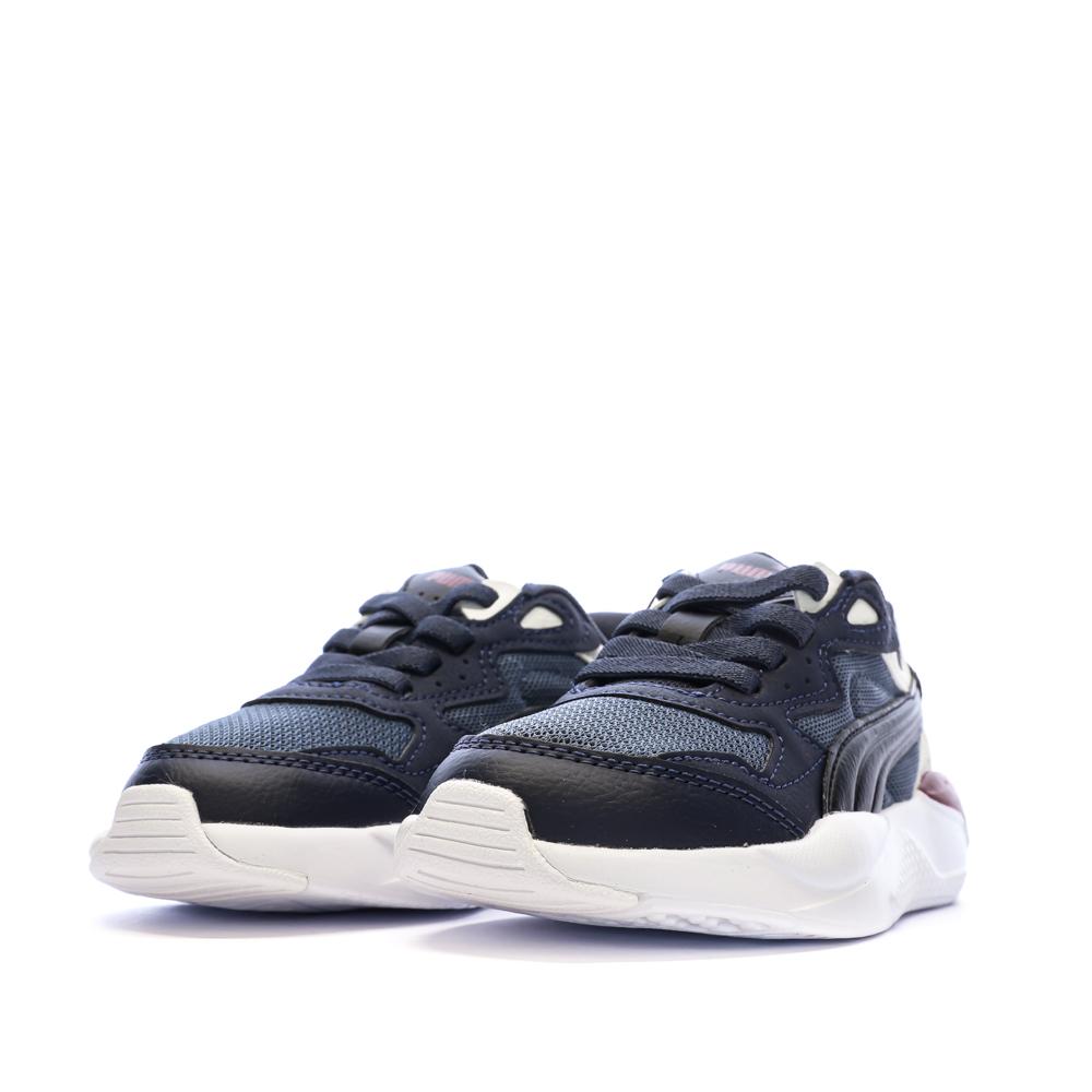 Puma X-Ray Speed Sneaker für Jungen in Marineblau/Schwarz/Weiß Ansicht 6