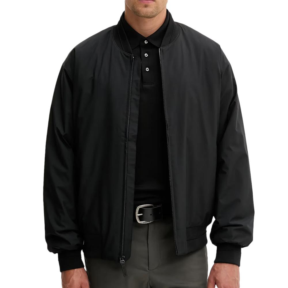 Blouson Noir Homme Calvin Klein Jeans Sportswear pas cher
