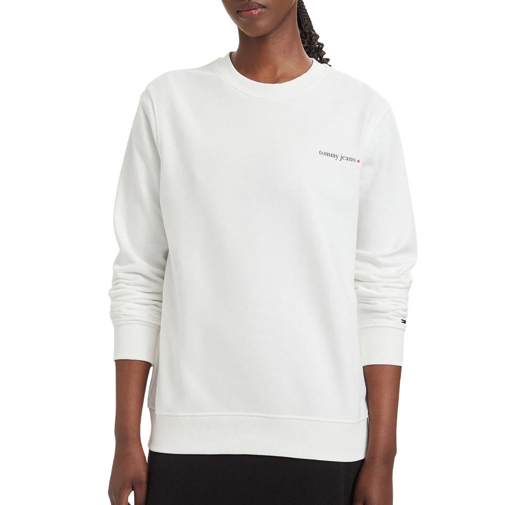 Tommy Hilfiger Women’s White Sweatshirt DW0DW22829 affordable