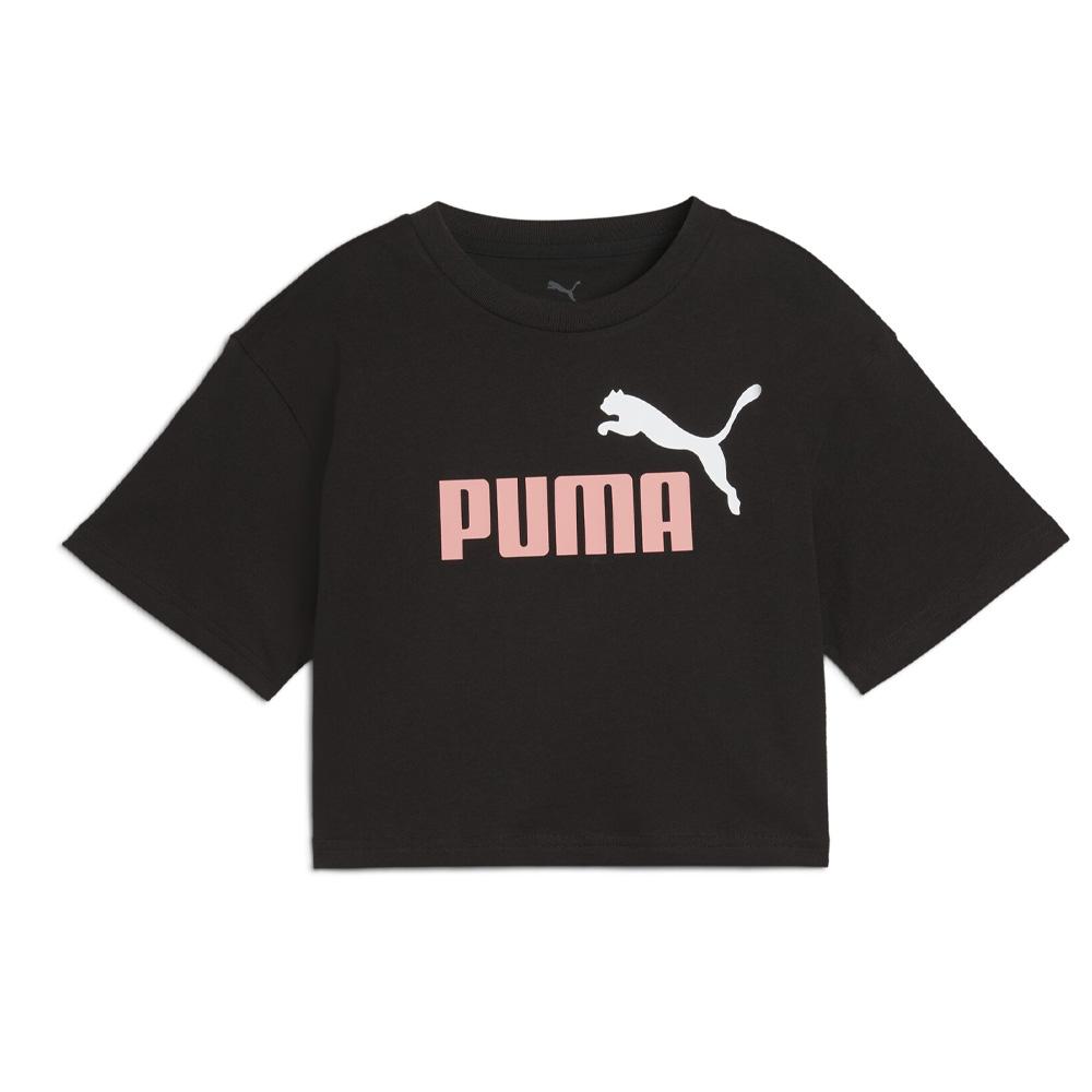 T-shirt Black Girl Puma Ess 2 Color affordable