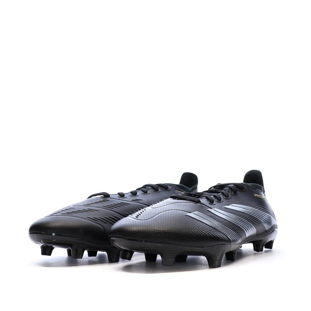 Chaussures de football Noires Homme Adidas Predator League vue 6