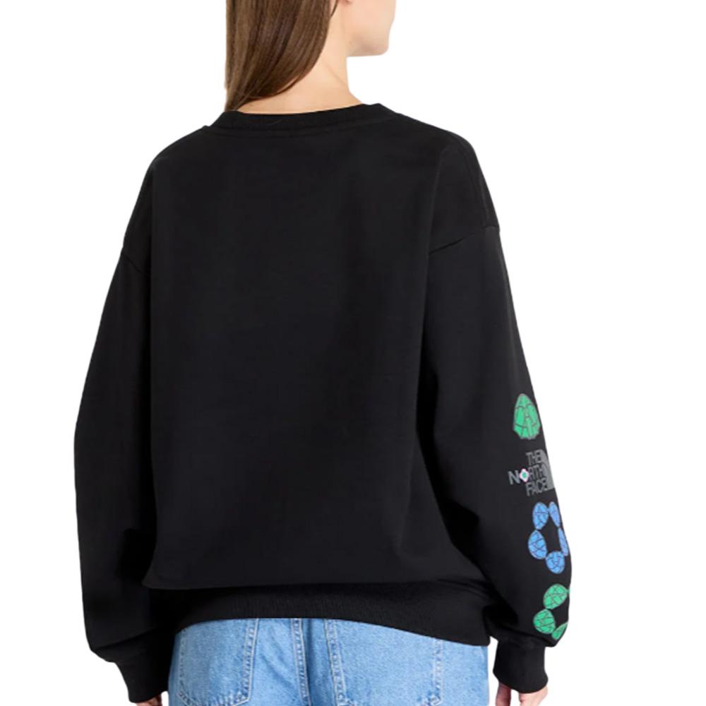 Sweat Noir Homme The North Face Yinka vue 2