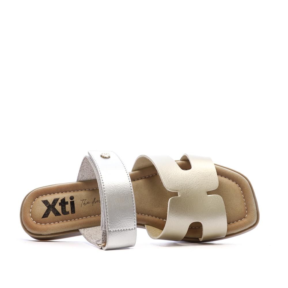 Sandales Doré/Argenté Femme Xti 144120 vue 4