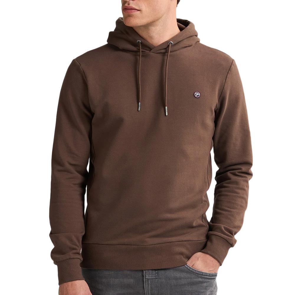 Sweat à Capuche Marron Homme Petrol Industries Hooded 5178 pas cher