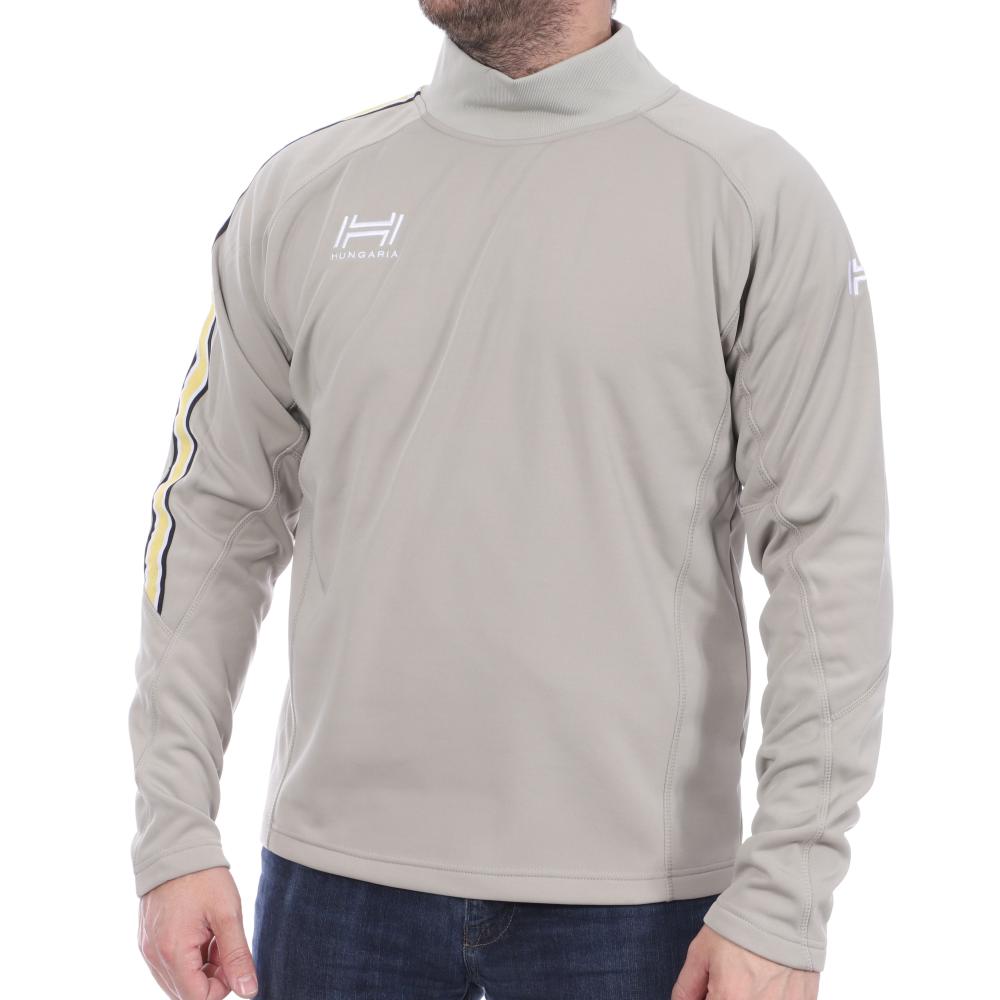 Sudadera Hungaria Training Pro 15 gris/amarilla de hombre barato