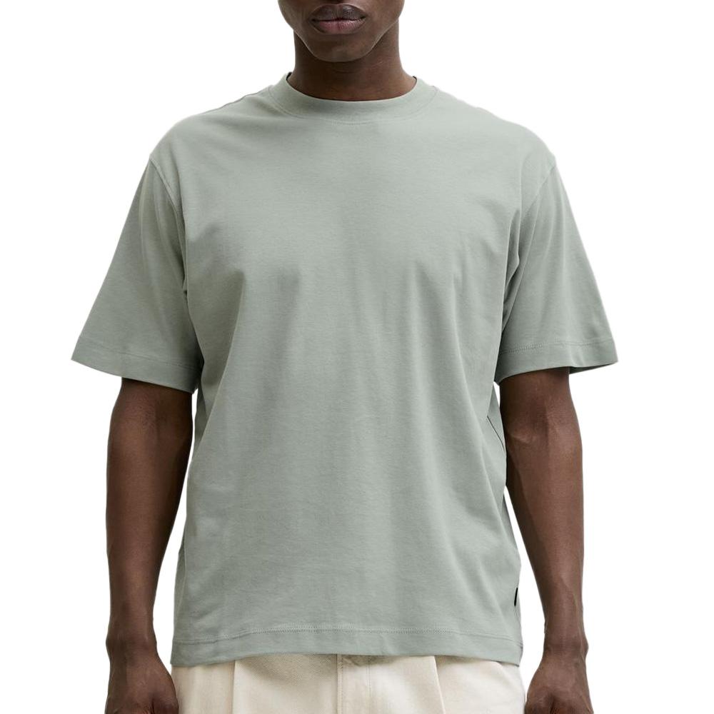 T-Shirt Grün Mann Jack & Jones Neck günstig
