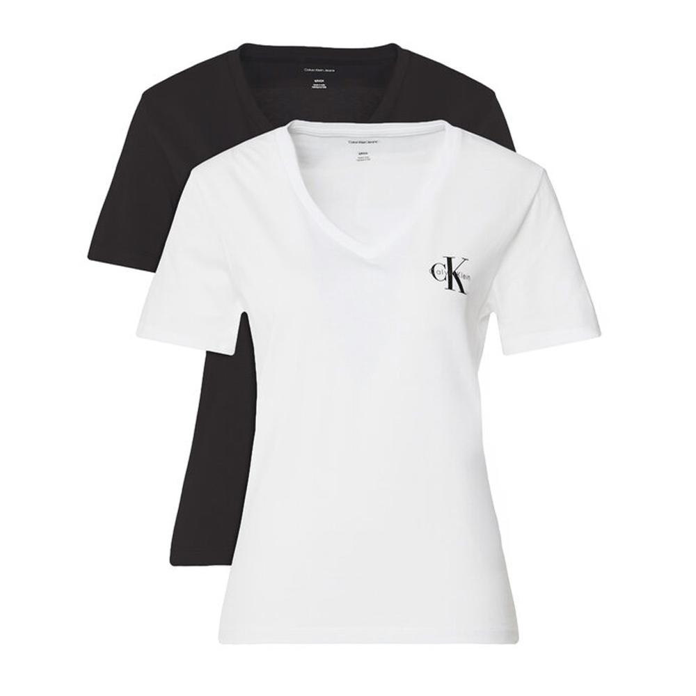 Camiseta negra de mujer Calvin Klein Jeans LV047C906G barato