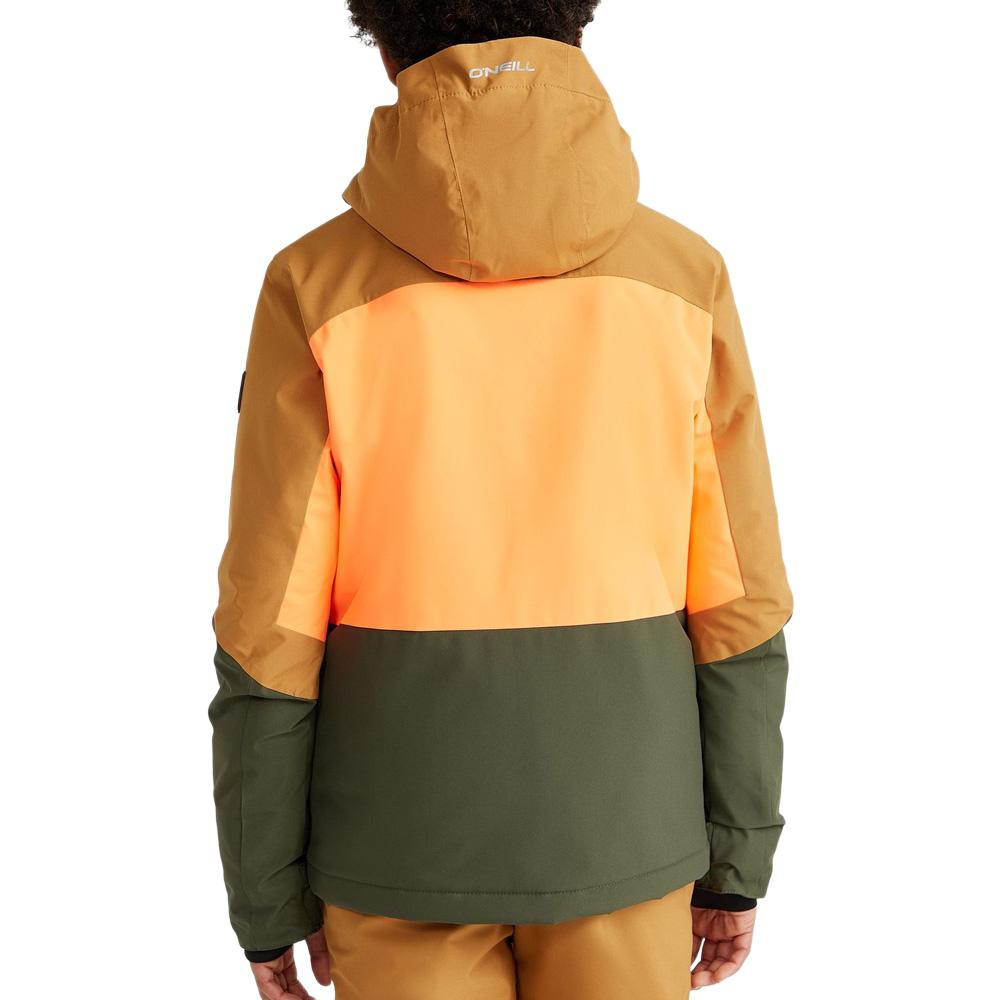 Manteau de Ski Orange Garçon O'Neill Carbonite vue 2