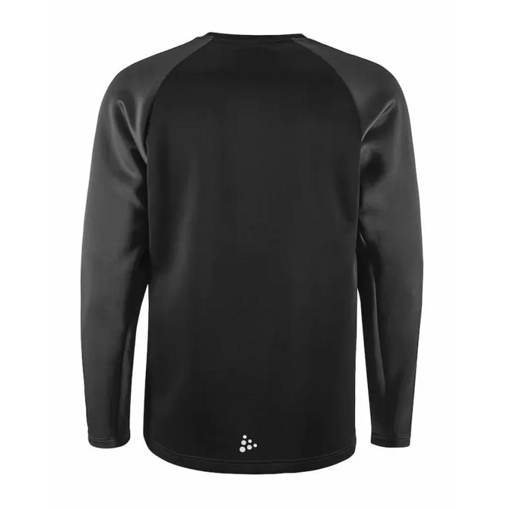 Cuello redondo Sweat Craft negro para hombre ver 2