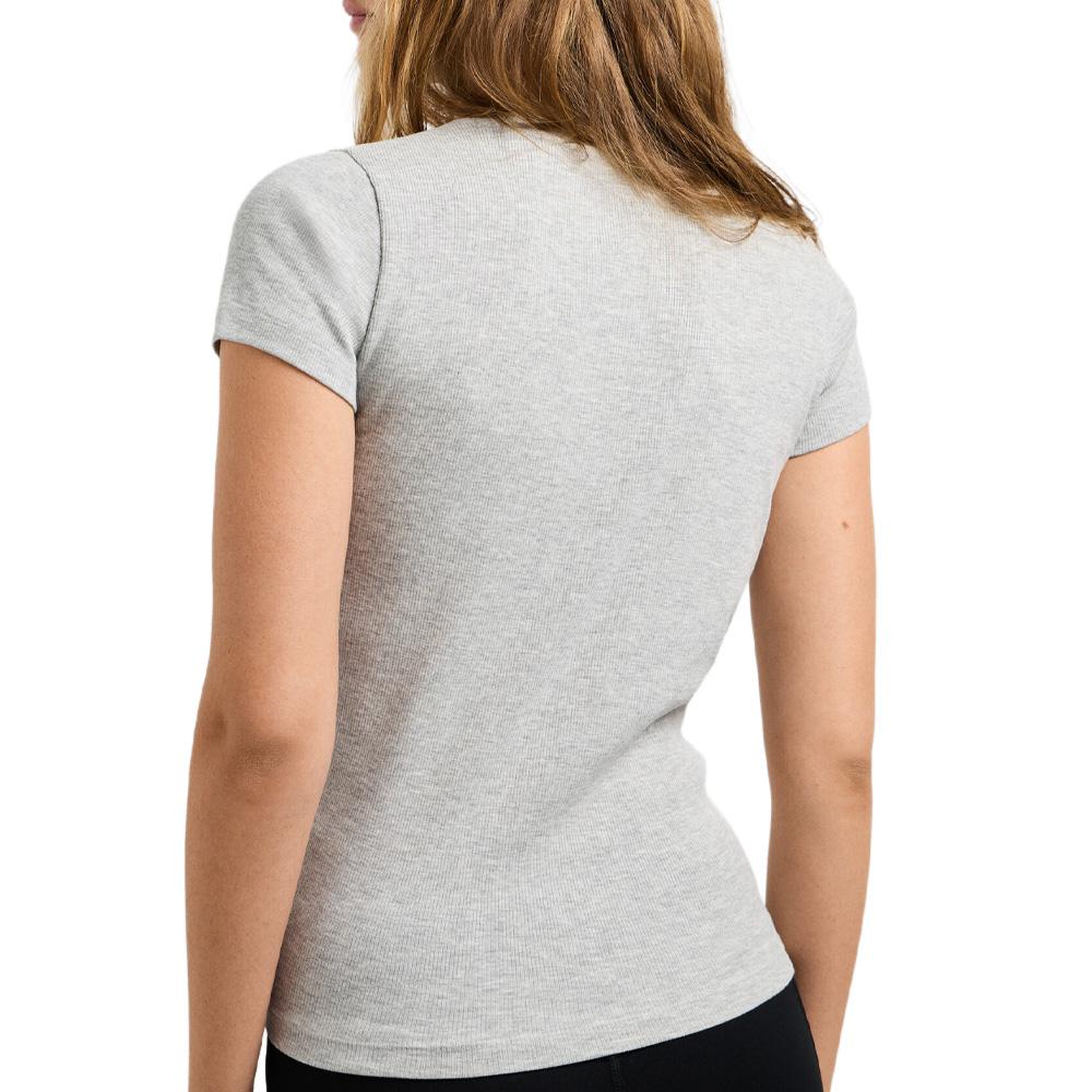 Camiseta gris para mujer de Pepe Jeans PL506037 ver 2