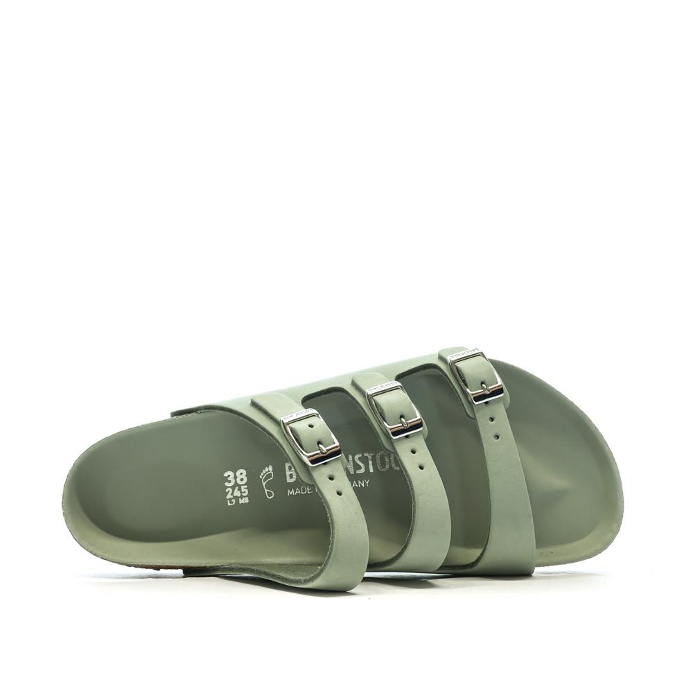 Sandales Vertes Femme Birkenstock Florida vue 4