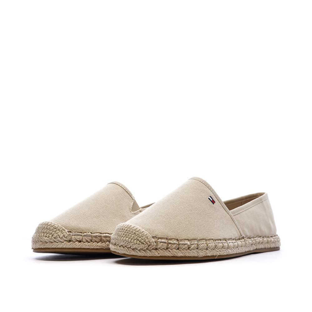 Tommy Hilfiger Flag Canvas Beige Women’s Espadrilles Photo of the Espace des Marques %store% store - view of %key%