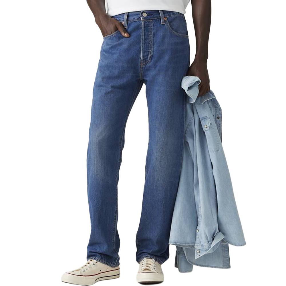 Jeans 501 Original Mittelblau Herren Levi's Original Fit Dark günstig
