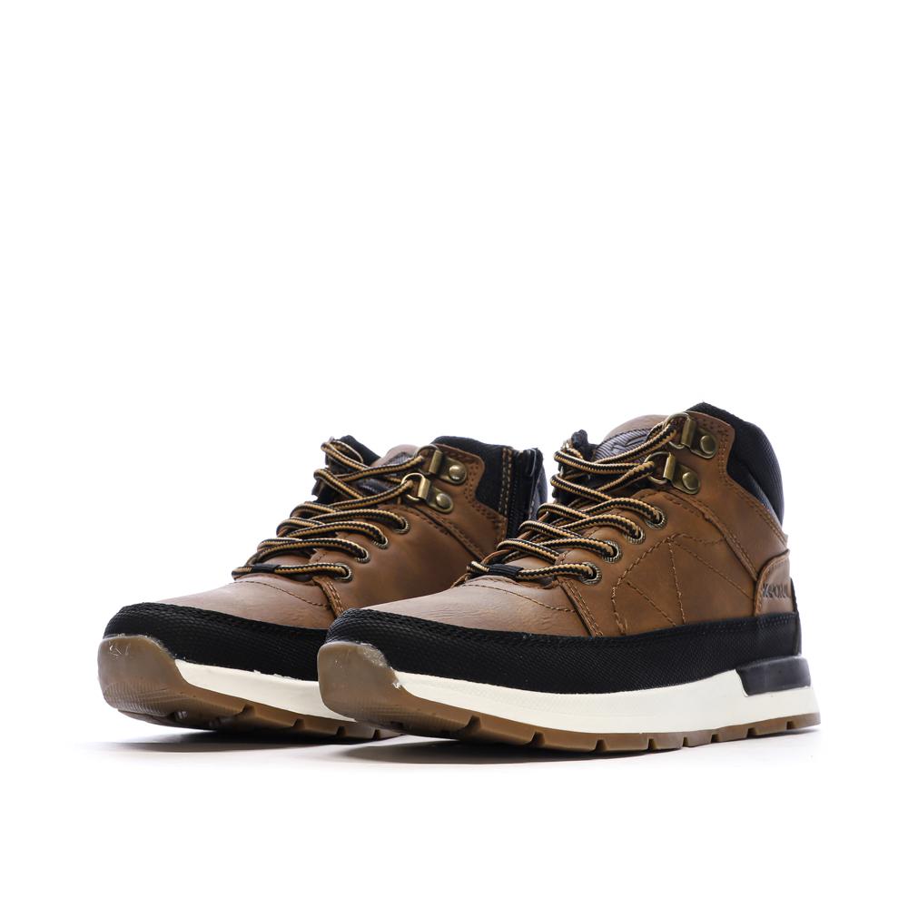 Kaporal Frazo Brown Boys’ Boots Photo of the Espace des Marques %store% store - view of %key%