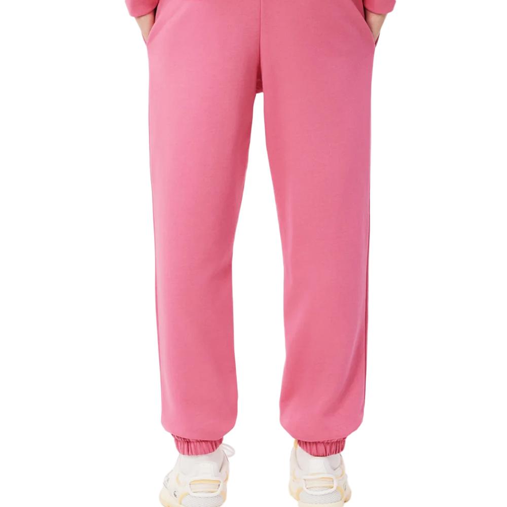 Damen Lacoste Track Jogginghose Rosa Ansicht 2