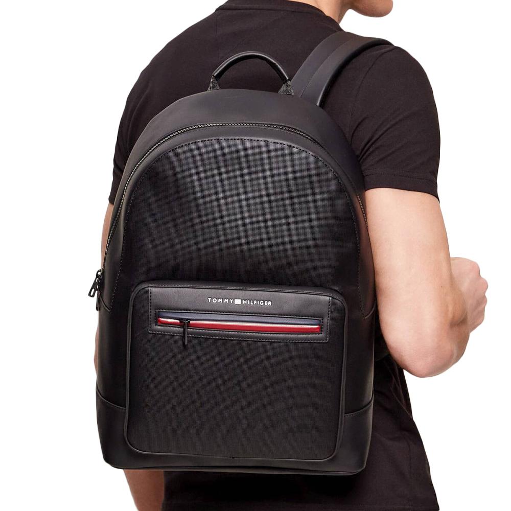 Sac à dos Noir Homme Tommy Hilfiger Foundation vue 3