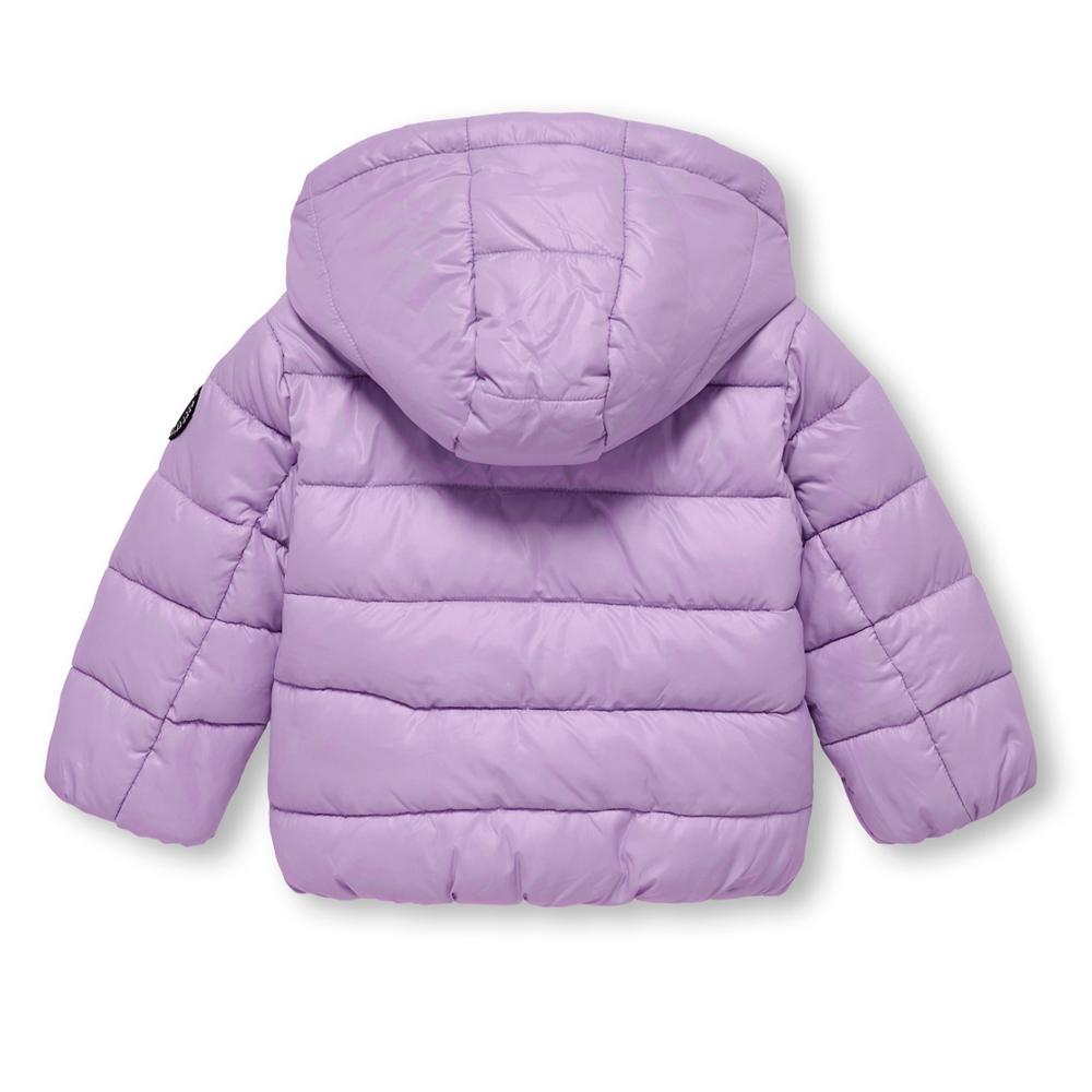 Girl's purple padded jacket KIDS ONLY Quilted Photo of the Espace des Marques %store% store - view of %key%