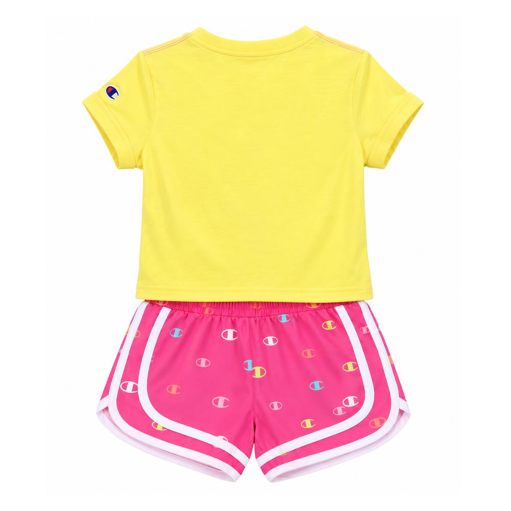 Champion Girls’ Yellow/Pink Set C414ST909 Photo of the Espace des Marques %store% store - view of %key%