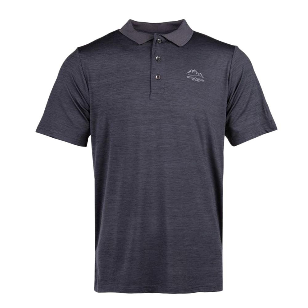 Polo hombre gris oscuro Best Mountain RANDO 107 barato