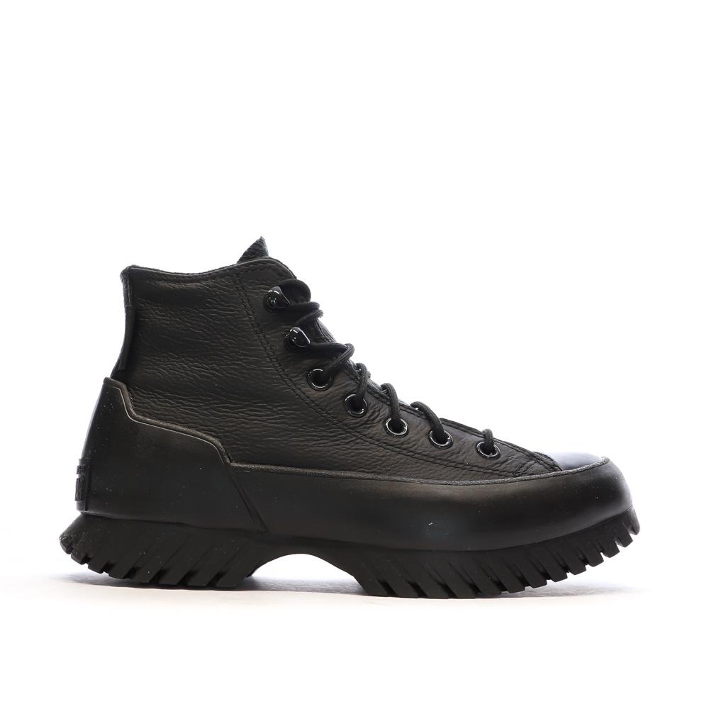 Schwarze Sneakers Herren Converse All Star Lugged Ansicht 2