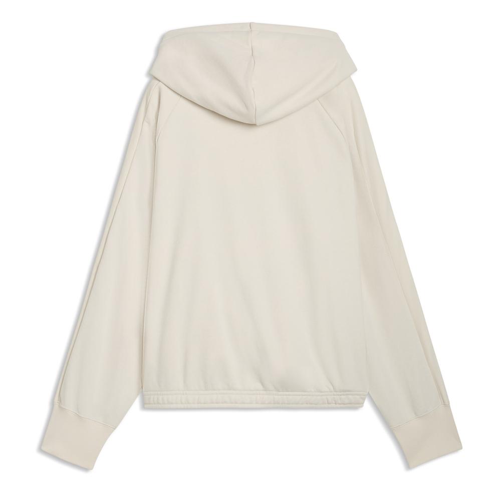 Sweat À Capuche Écru Femme Puma Oversized vue 2