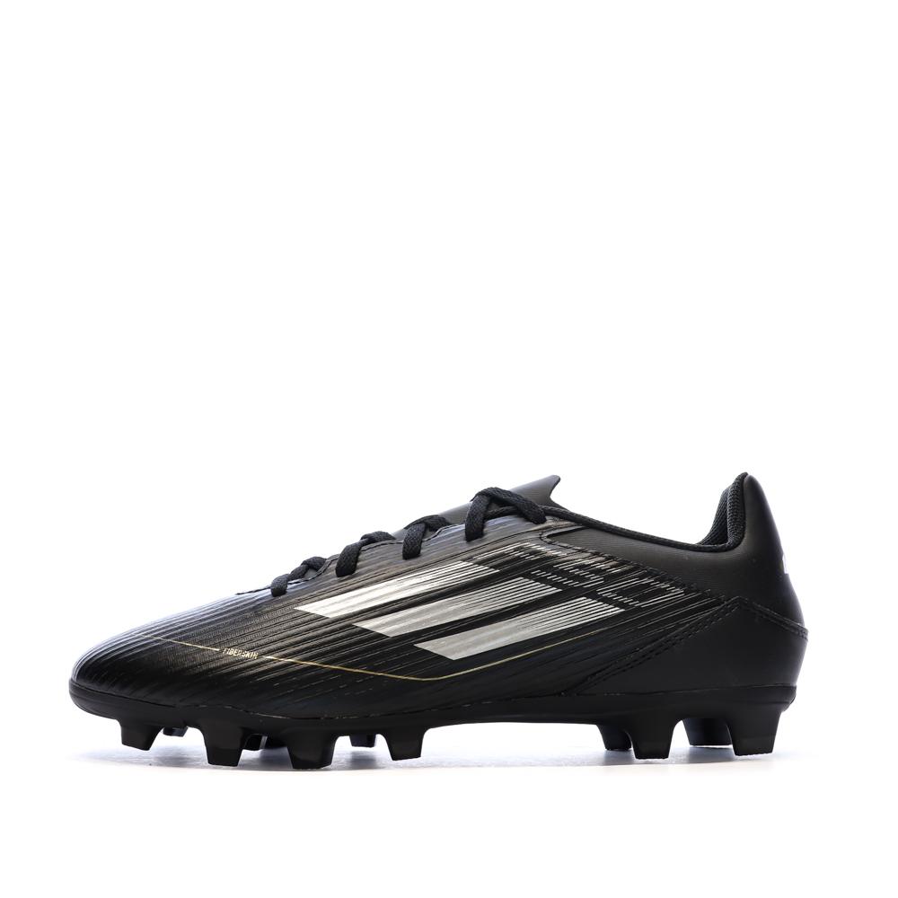 Chaussures de Football Noires Homme Adidas F50 Club pas cher