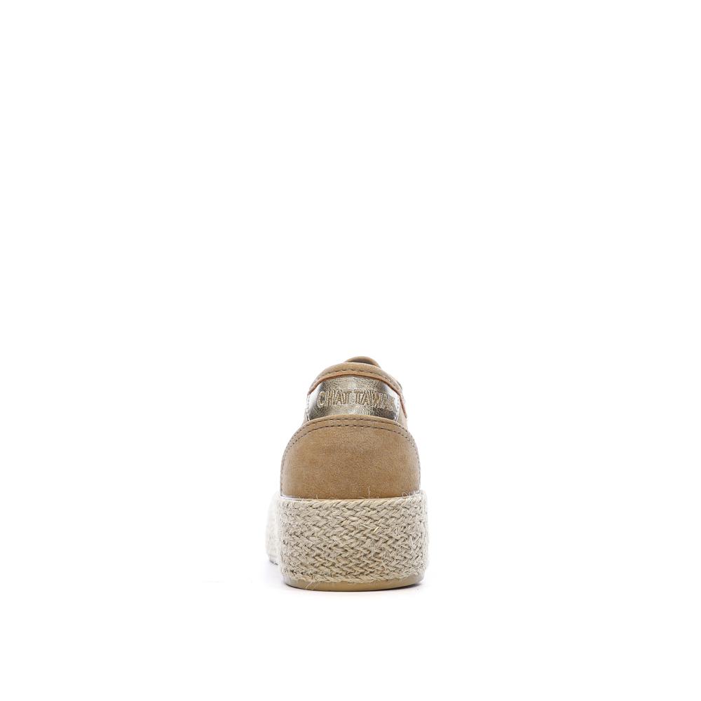 Chattawak Summer Women's Taupe Sneakers Photo of the Espace des Marques %store% store - view of %key%