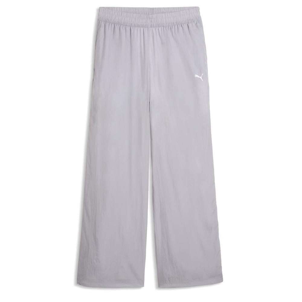 Pantalon Large Gris Clair Femme Puma Relaxed vue 2