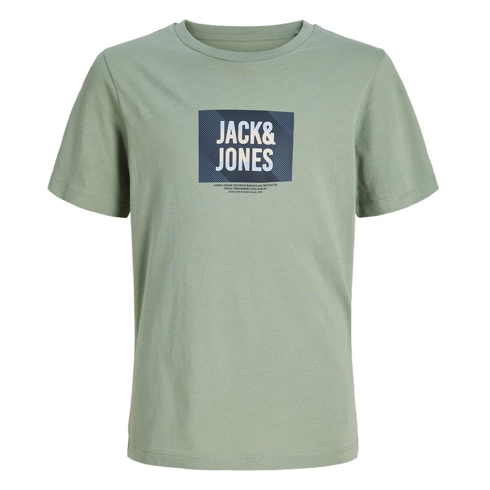 Grünes T-Shirt für Jungen von Jack & Jones, Modell „Hudson“ günstig