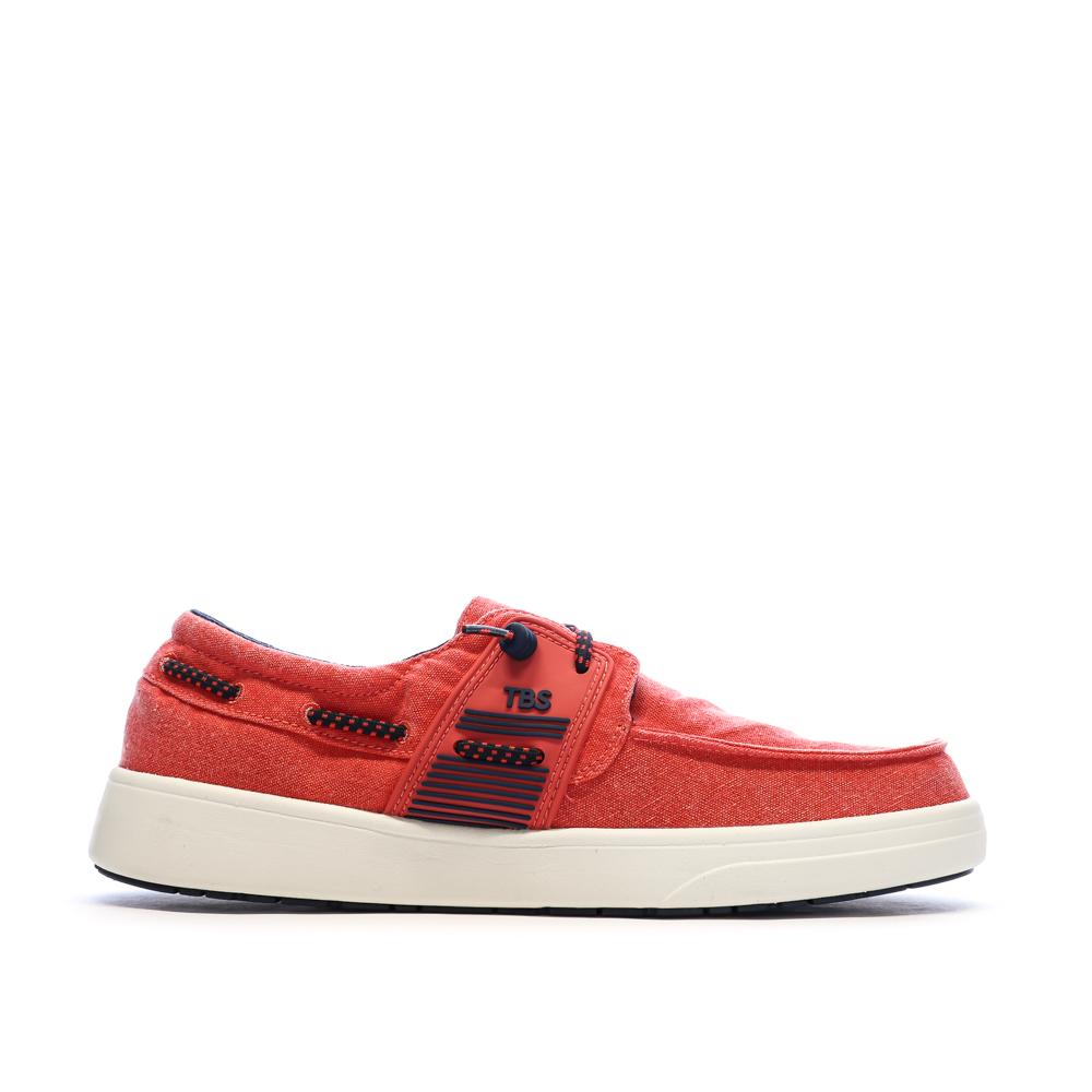 Men’s Red TBS Geo Boat Shoes Photo of the Espace des Marques %store% store - view of %key%