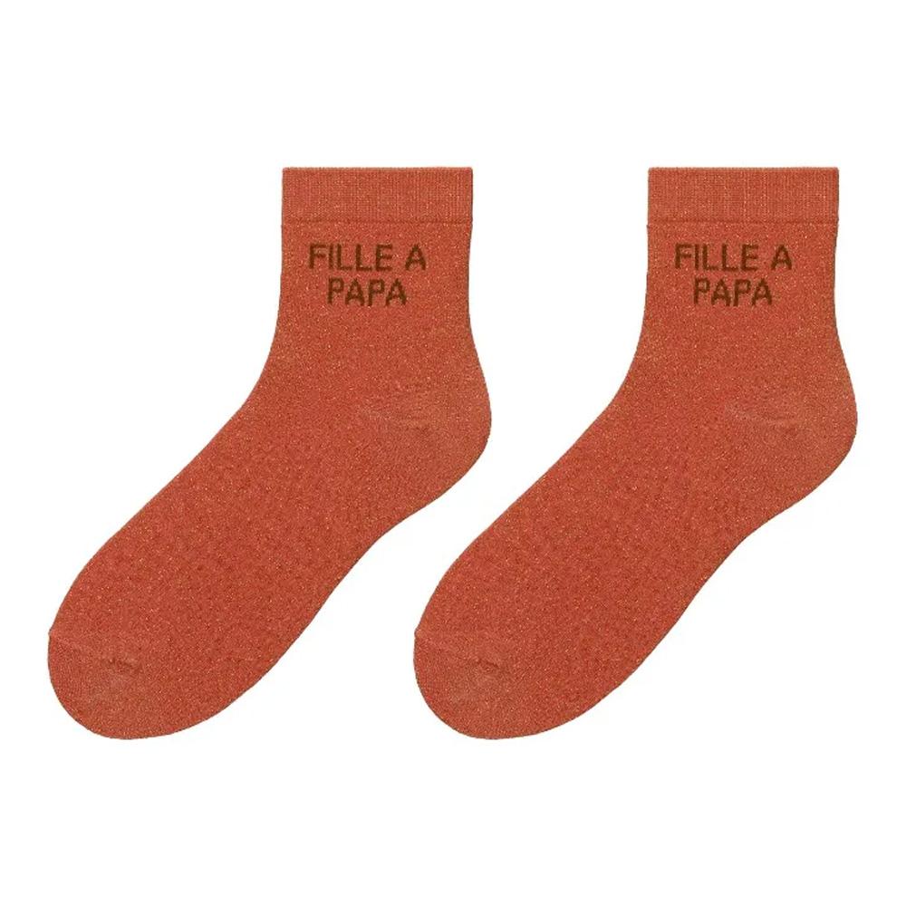 Chaussettes Rouge Femme Stella Green Fille à papa pas cher