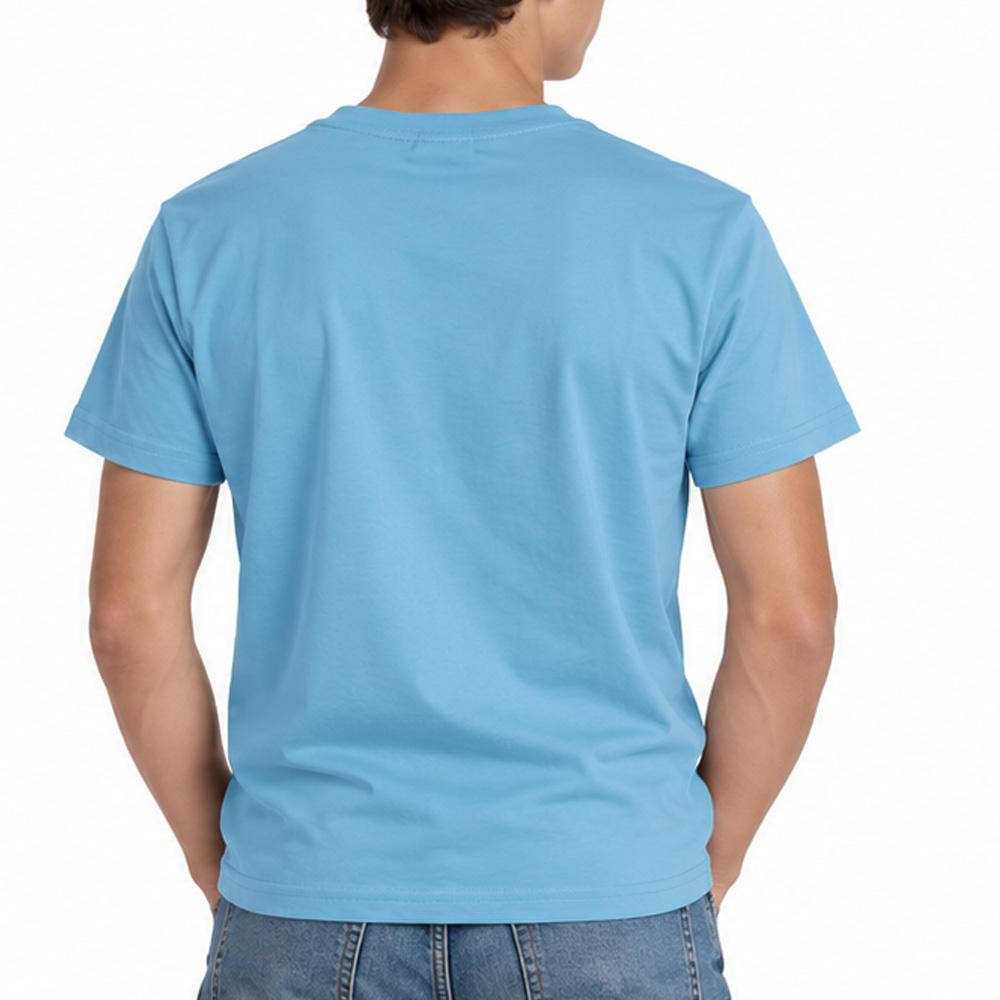 T-shirt Bleu Garçon Olympique de Marseille G2302 vue 2