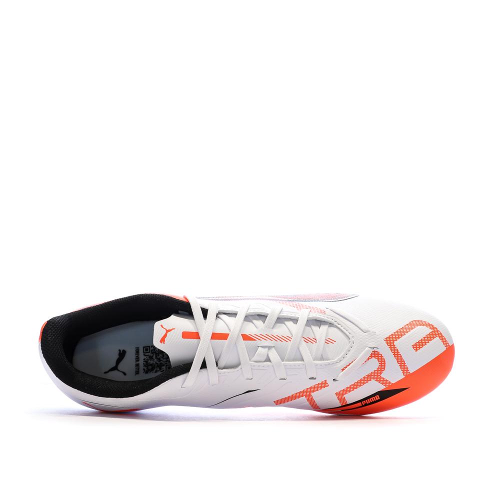 Footwear White/Orange Men Puma Ultra 5 Play FG/AG Photo of the Espace des Marques %store% store - view of %key%