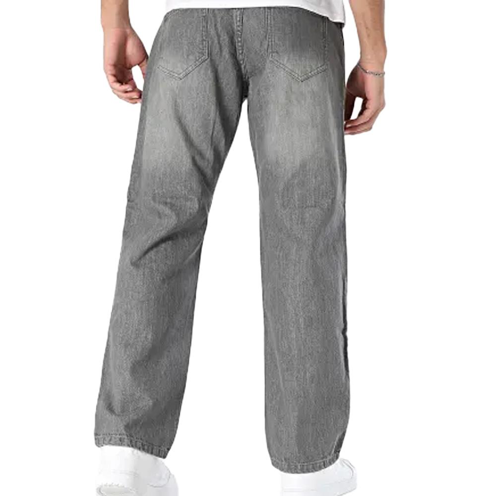 Paname Brothers Relaxed Men's Loose Grey Jeans Photo of the Espace des Marques %store% store - view of %key%