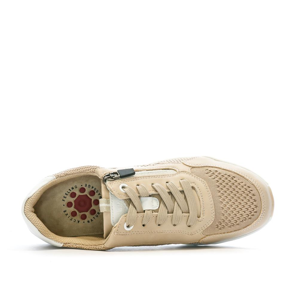 Beige Women's Sneakers RELIFE Looplace Photo of the Espace des Marques %store% store - view of %key%