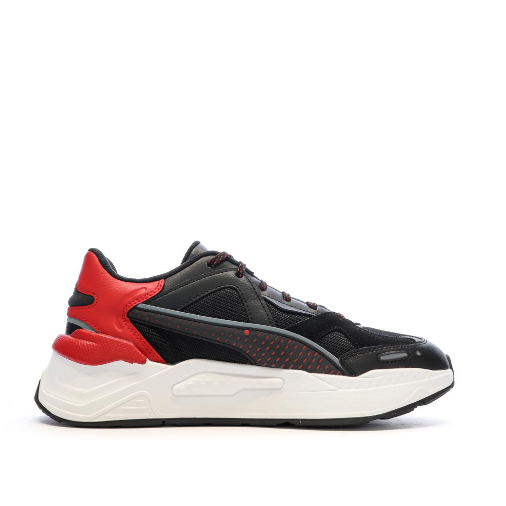 Negro/Rojo Zapatillas Hombre Puma Ferrari Rs ver 2