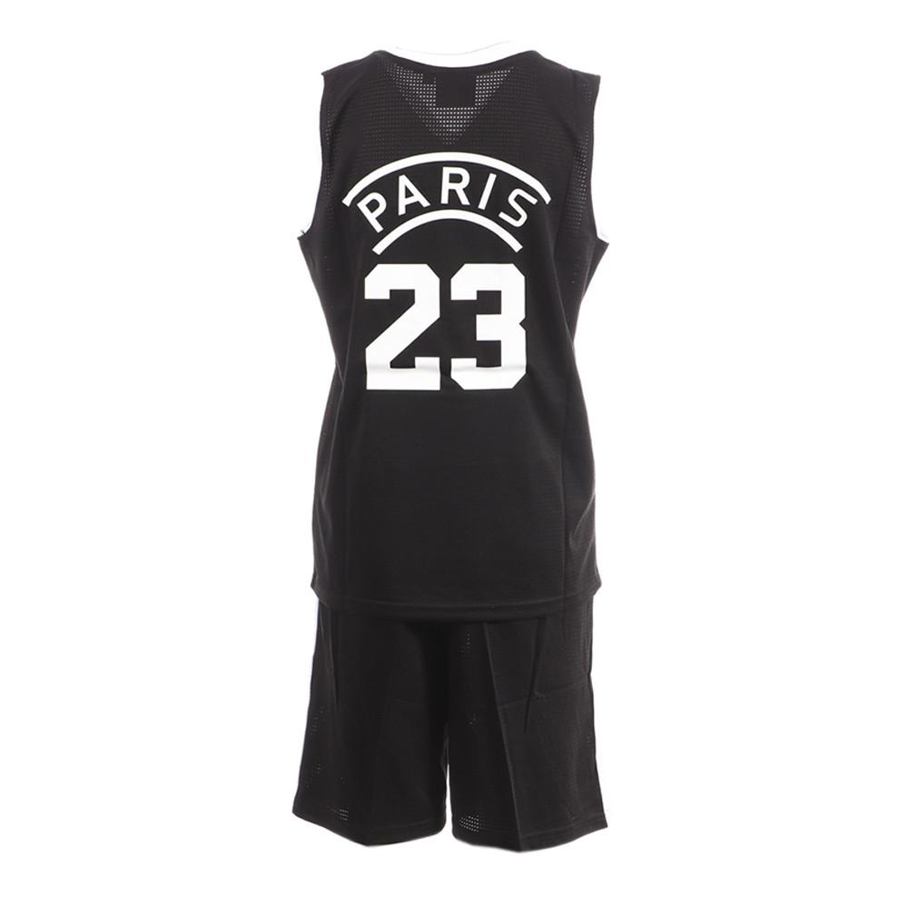 Set de baloncesto infantil blanco/negro Paris Sport Zone ver 2