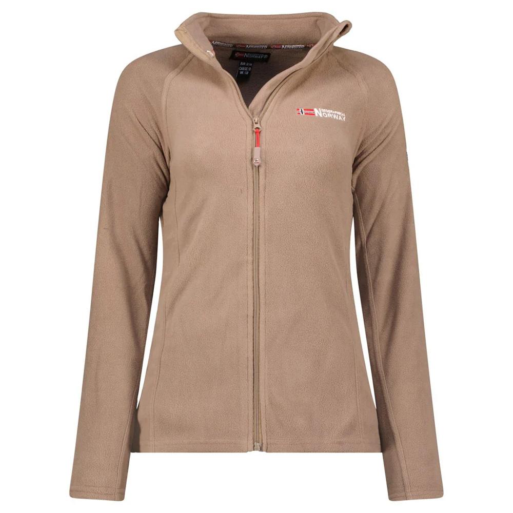 Chaqueta polar marrón Geographical Norway Lady 233 para mujer barato