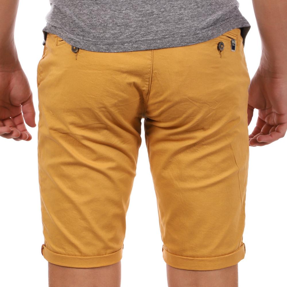 Pantalones cortos chinos amarillos para hombre La Maison Blaggio Venili ver 2