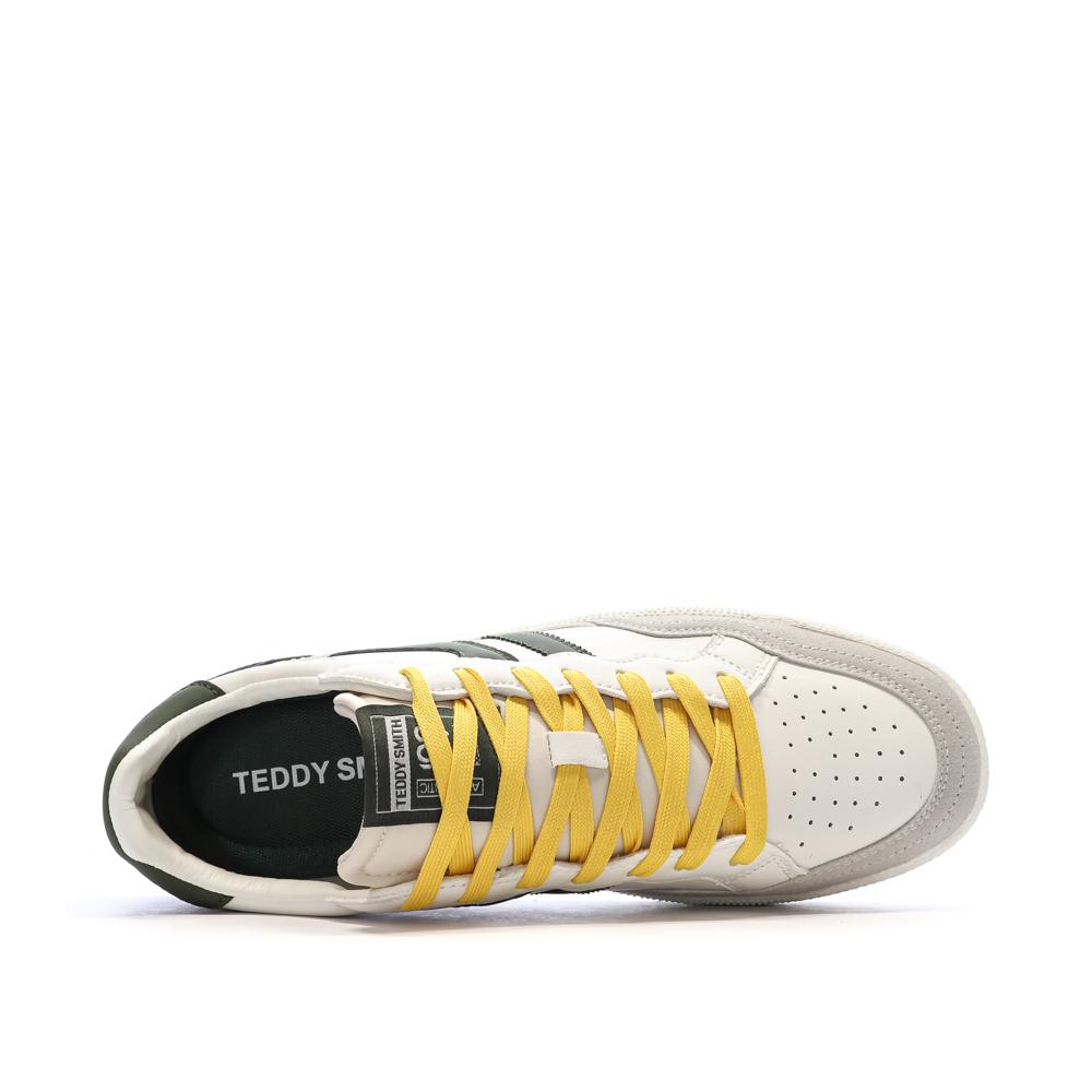 Weiß/Khaki-Sneaker für Herren von Teddy Smith 120597 Ansicht 4