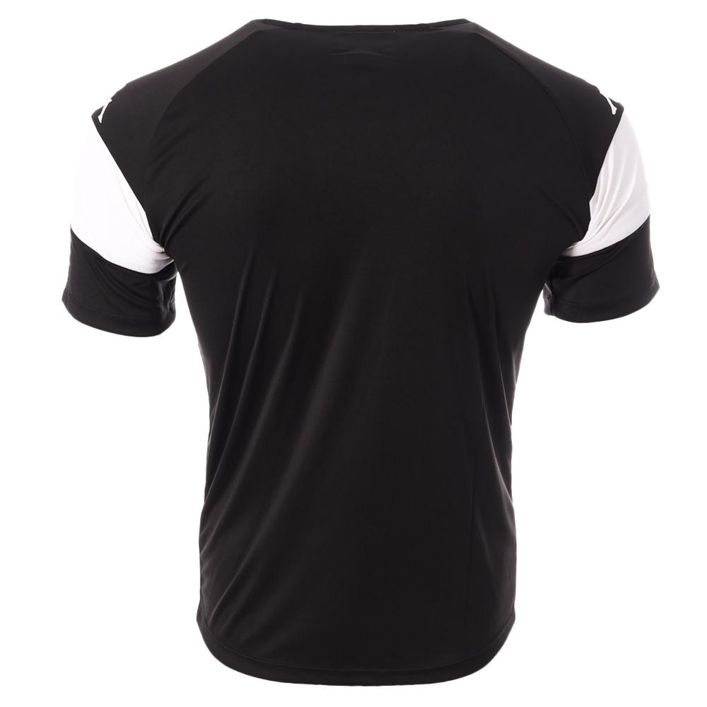 Men's Black/White Sport T-Shirt Kappa Dareto 33133WWJR Photo of the Espace des Marques %store% store - view of %key%